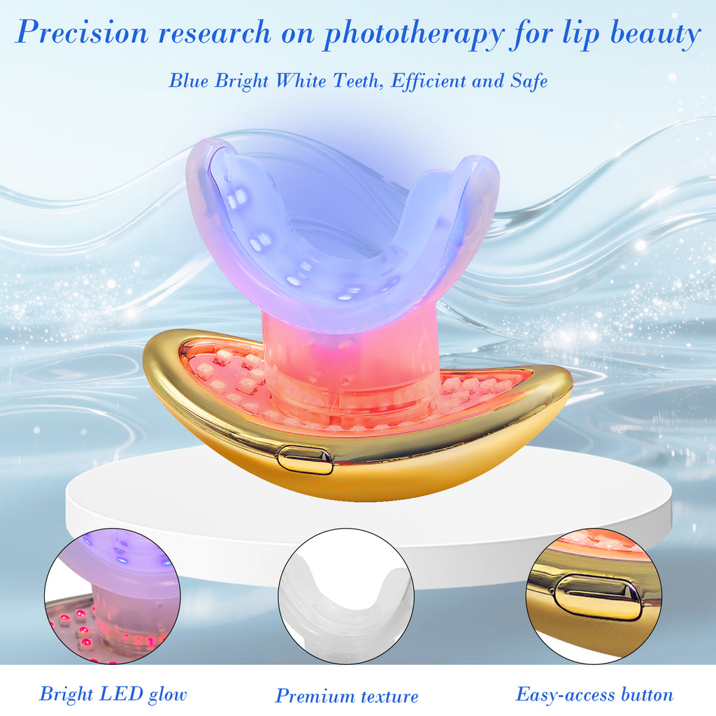 RoseGlow Red & Blue Lips & Teeth Duo