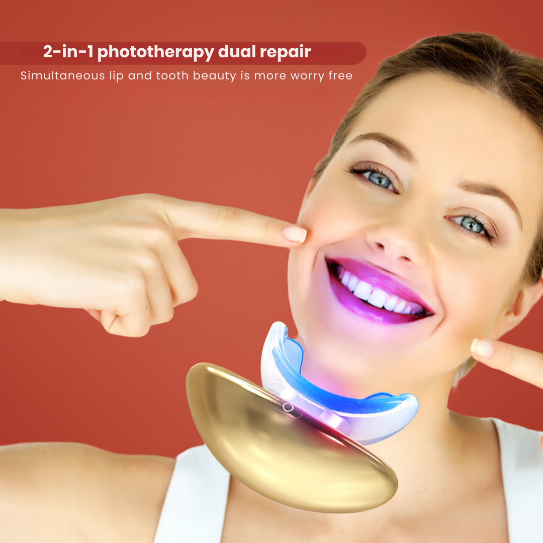 RoseGlow Red & Blue Lips & Teeth Duo