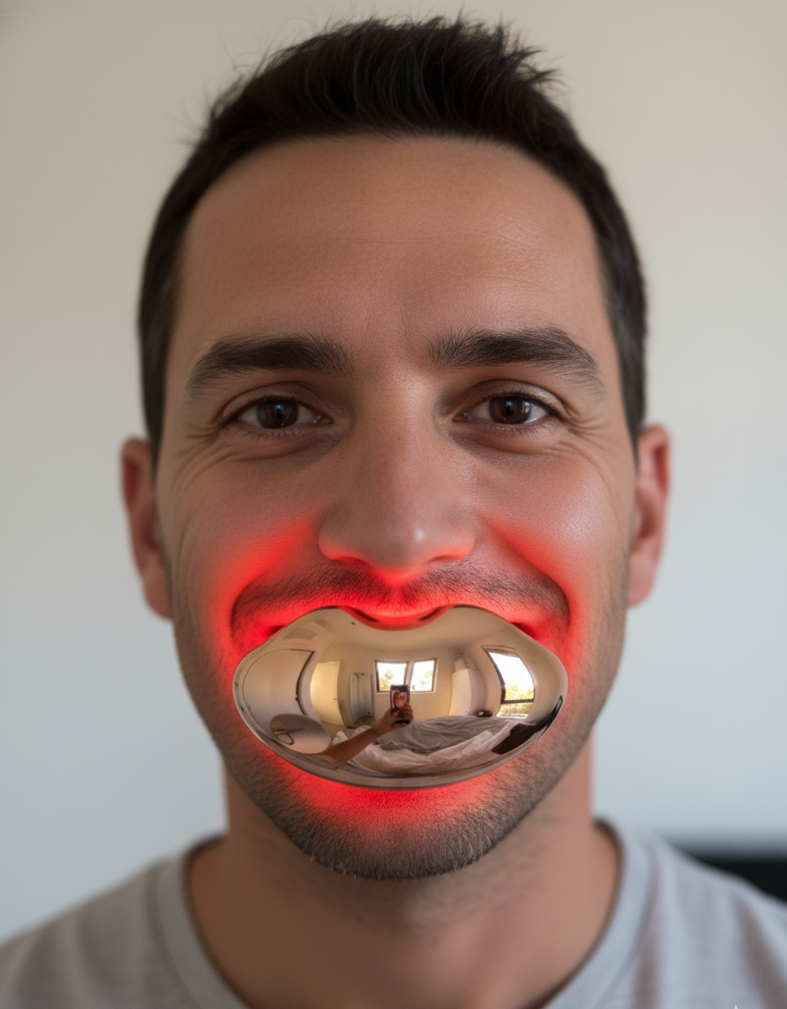 RoseGlow Red & Blue Lips & Teeth Duo