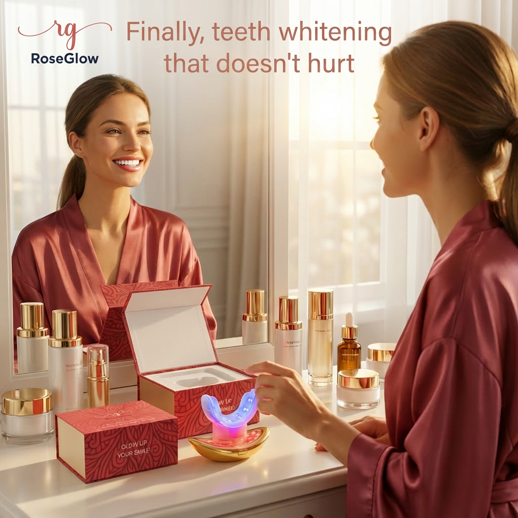 RoseGlow Red & Blue Lips & Teeth Duo
